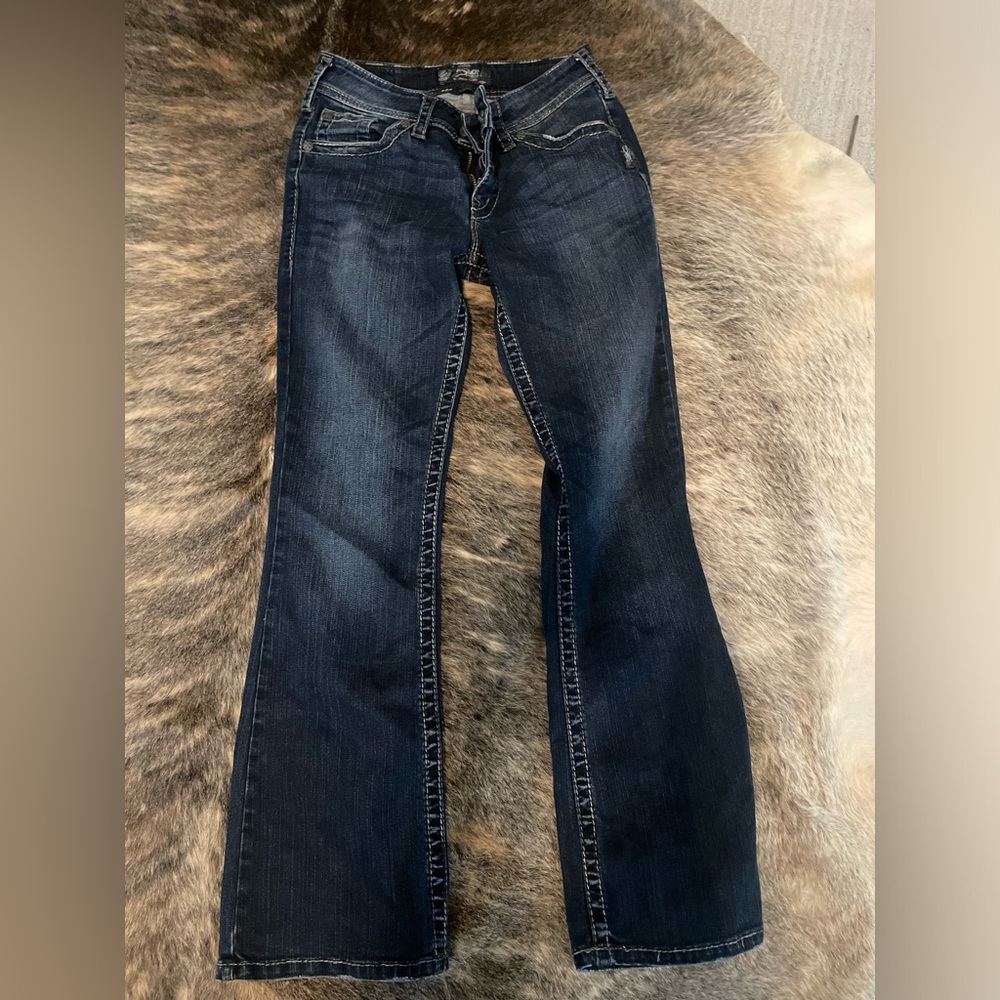 Silver jeans